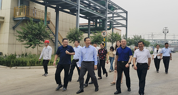 山東省工商聯(lián)副主席等領(lǐng)導一行蒞臨山東綠之能調(diào)研